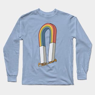 Magnetic Rainbow Long Sleeve T-Shirt